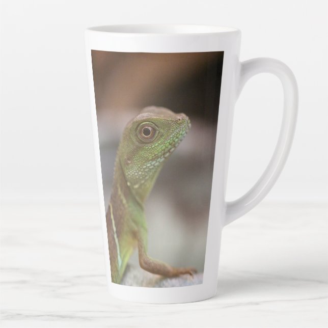 Taza De Café Latte Beso de Iguana (Derecha)