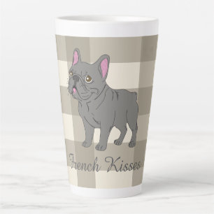 Taza De Café Latte Besos Franceses