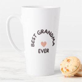 Taza De Café Latte Best Grandma Ever Personalized