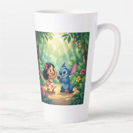 Taza De Café Latte Beste Freunde fürs Leben – Lilo & Stitch  