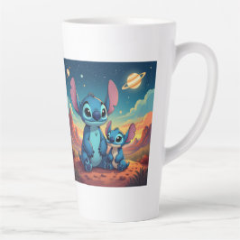 Taza De Café Latte Beste Freunde fürs Leben – Lilo & Stitch  