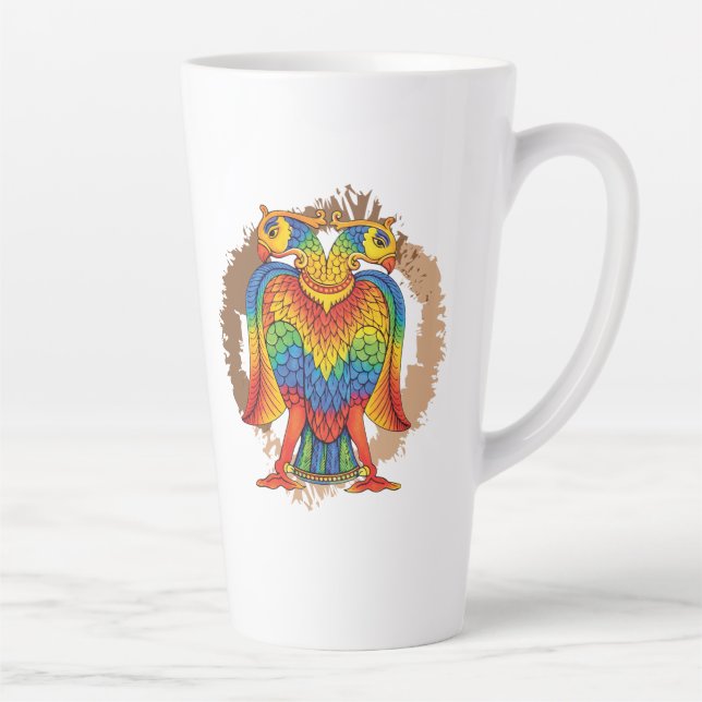 Taza De Café Latte bherunda bird (Derecha)