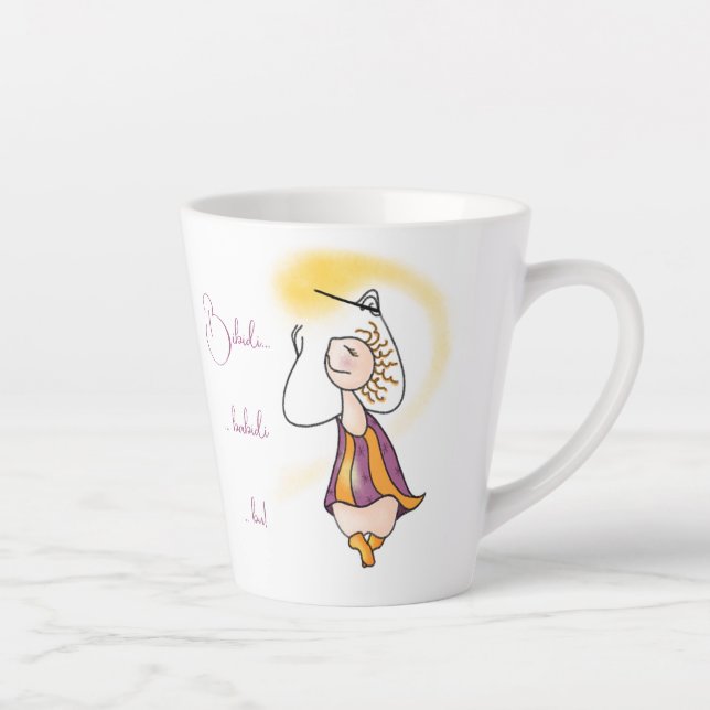 Taza De Café Latte Bibidibabidibu (Derecha)