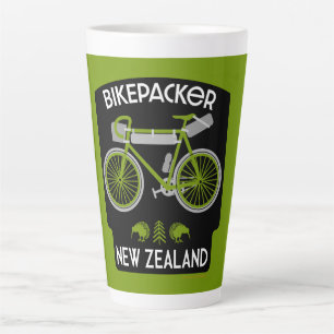 Taza De Café Latte Bikepacking Nueva Zelanda