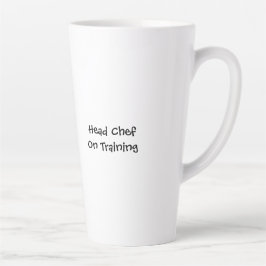 Taza De Café Latte Billy the Chef Masterchef Print Latte Mug