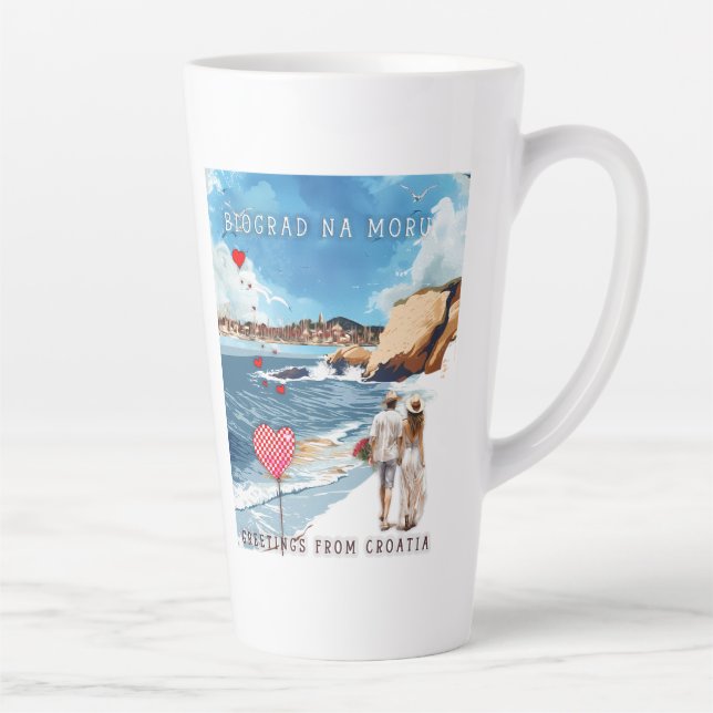 Taza De Café Latte Biograd na moru 5 (Derecha)