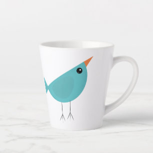 Taza De Café Latte Birdy