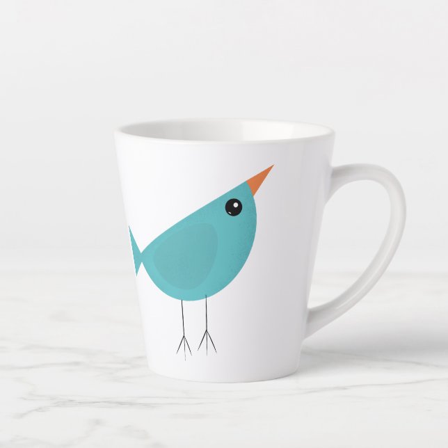 Taza De Café Latte Birdy (Derecha)