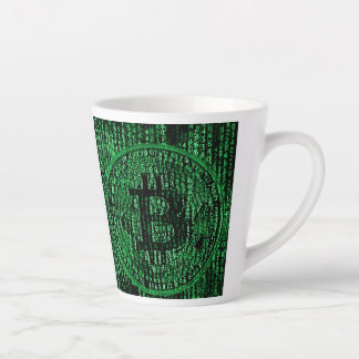 Taza De Café Latte Bitcoin