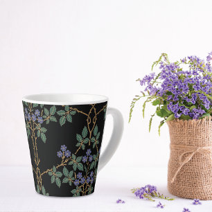 Taza De Café Latte Blackberry Climbing Vine William Morris