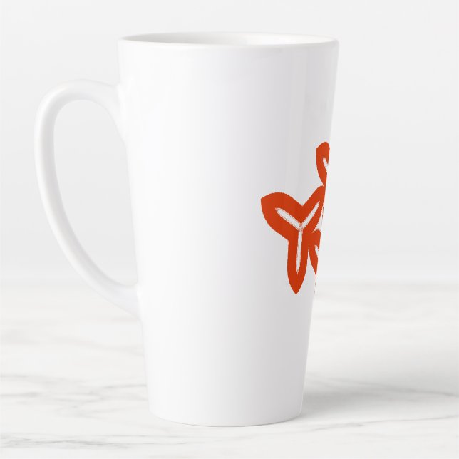 Taza De Café Latte Blades góticos Latte Mug (Izquierda)