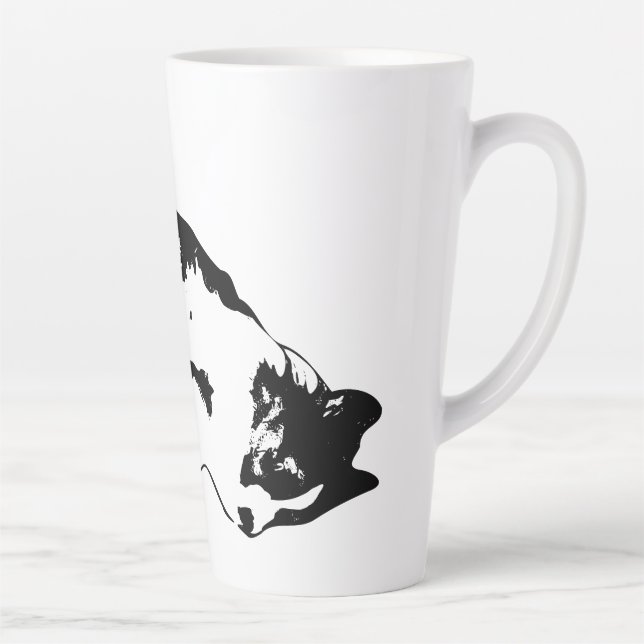 Taza De Café Latte Bliss Belly-Up (Derecha)