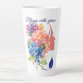 Taza De Café Latte Bloom con Grace Latte Mug