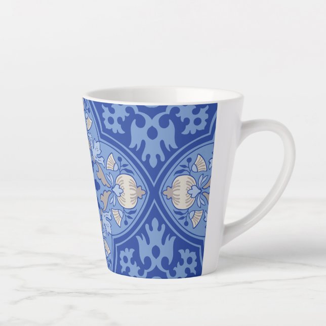 Taza De Café Latte Bloom real (Derecha)