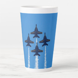 Taza De Café Latte Blue Angels Latte Mug