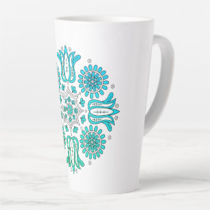Taza De Café Latte Boho Folk