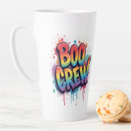 Taza De Café Latte Boo Crew Mug
