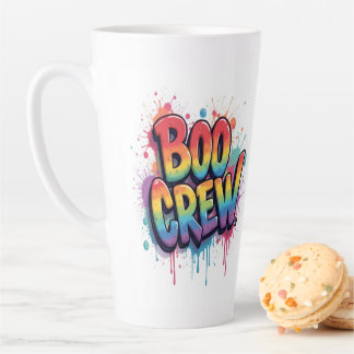 Taza De Café Latte Boo Crew Mug