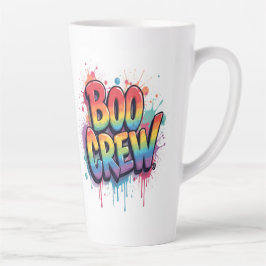 Taza De Café Latte Boo Crew Mug