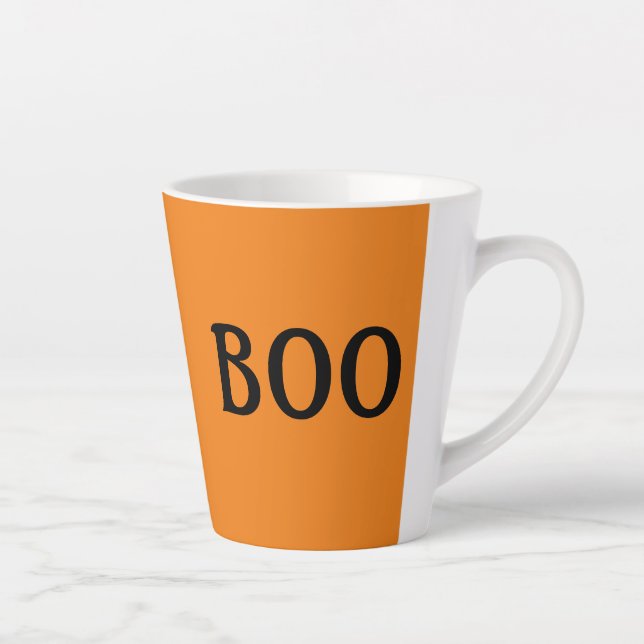 Taza De Café Latte BOO Latte Mug  (Derecha)