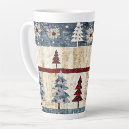 Taza De Café Latte Bosque escarpado