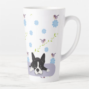 Taza De Café Latte Boston Terrier