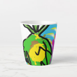 Taza De Café Latte Botella de agua