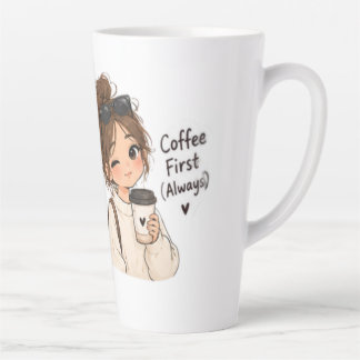 Taza De Café Latte Botella de agua