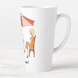 Taza De Café Latte Botella de agua de la mejor amiga
