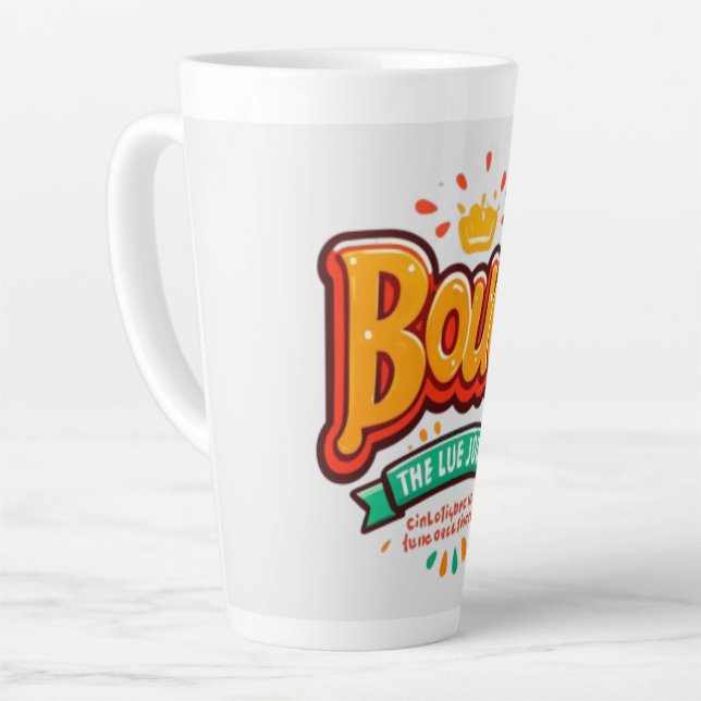 Taza De Café Latte Bouncy Crown (Ángulo izquierdo)