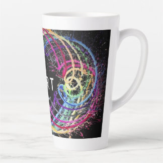 Taza De Café Latte Bow Art Tall Mug