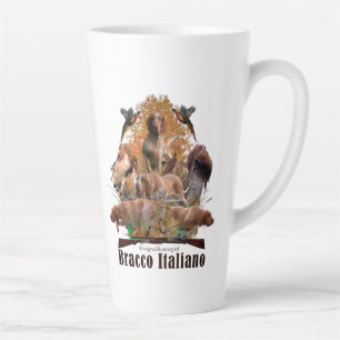 Taza De Café Latte Bracco Italiano Coffee Mug