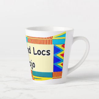 Taza De Café Latte Braids Y Locos De Jojo Latte Coffee Tea Cup Mug