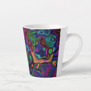 Taza De Café Latte Brain Melt Latte Mug