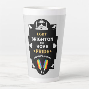 Taza De Café Latte Brighton y Hove Pride
