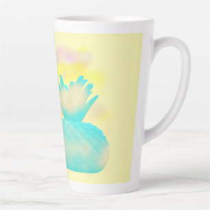 Taza De Café Latte Bucle de frutas arte pocillos mágicos piña