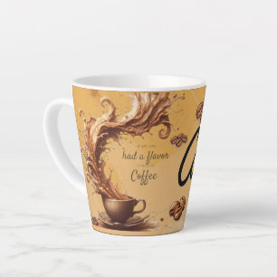Taza De Café Latte buen café de la mañana