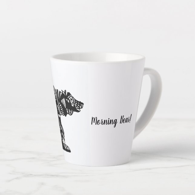 Taza De Café Latte ¡Buenos días! (Ángulo derecho)