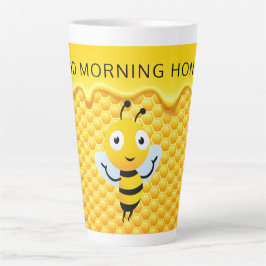 Taza De Café Latte ¡Buenos días, cariño!Personalizar