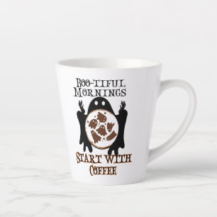 Taza De Café Latte Buenos días Comenzar con café.w