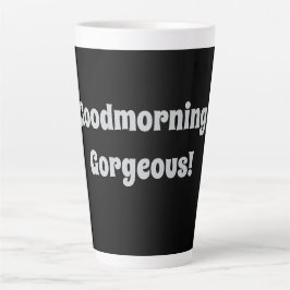 Taza De Café Latte Buenos días, magnífica colección.