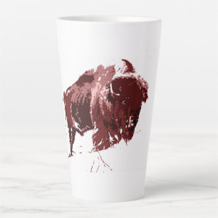 Taza De Café Latte Búfalo - Bison
