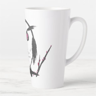 Taza De Café Latte Búho chino