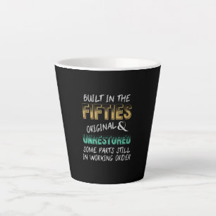 Taza De Café Latte Built in the fifties