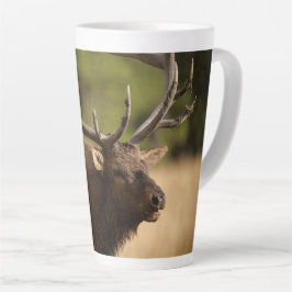 Taza De Café Latte Bull Elk Latte Mug