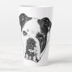 Taza De Café Latte Bulldog Twinkle-Lit Brew