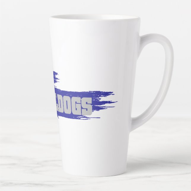 Taza De Café Latte Bulldoges Mason #6 (Derecha)