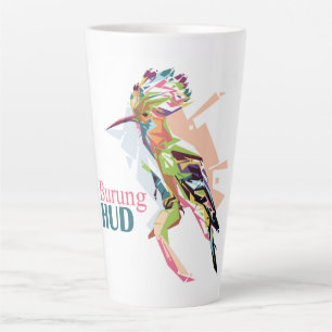 Taza De Café Latte Burg HUD Pop art