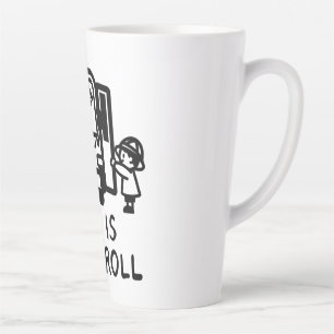 Taza De Café Latte burro