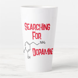 Taza De Café Latte Buscando Dopamina Lette Mug